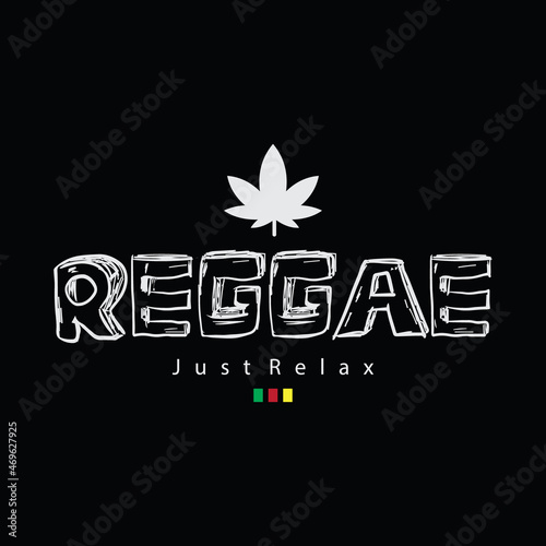 Vector illustration of letter graphic. REGGAE, perfect for designing t-shirts, shirts, hoodies etc.