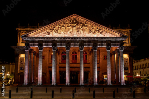 Teatro Degollado de Guadalajara, Jalisco, México. photo