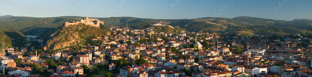 View of Kastamonu city from the top