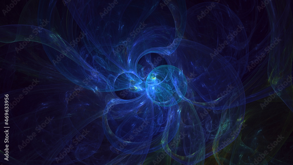 3D rendering abstract multicolor fractal light background 3D rendering abstract multicolor fractal light background