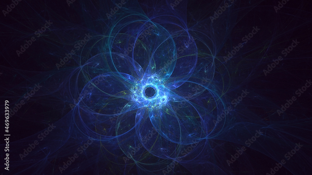 3D rendering abstract multicolor fractal light background 3D rendering abstract multicolor fractal light background