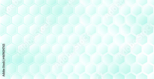 Hexagon abstract geometric background pattern. Spun sugar.