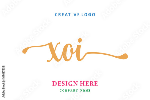 XOI lettering logo is simple, easy to understand and authoritative