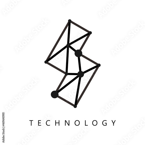 Illustration Vector Graphic of Technology Logo. Perfect to use for Technology Company