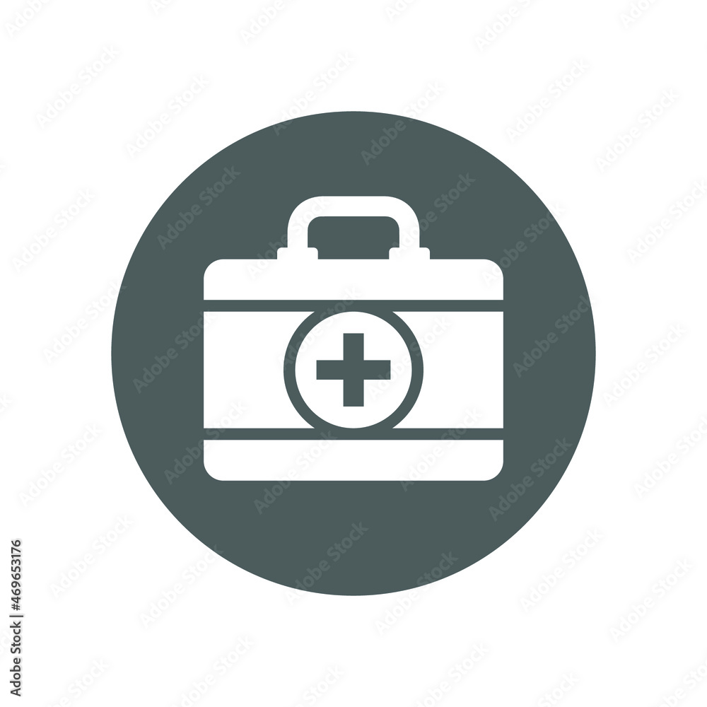 Healthcare, medical tools, bag icon. Gray vector sketch. Healthcare, medical tools, bag icon. Gray vector sketch.