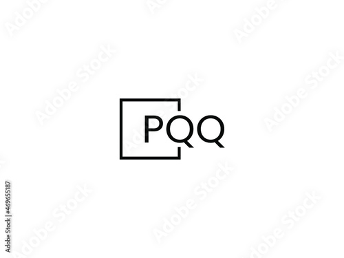 PQQ letter initial logo design vector illustration