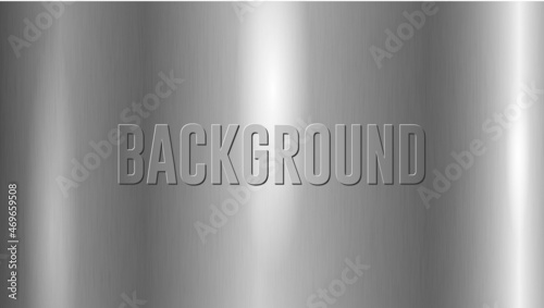 Luxurious and elegant design with silver color. vector illustration