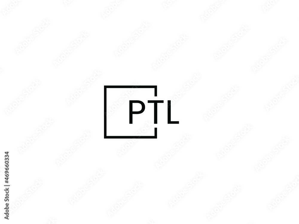 PTL letter initial logo design vector illustration PTL letter initial logo design vector illustration