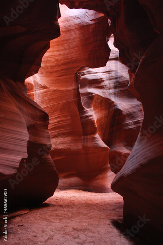 Magical Antelope canyon near town of Page, US