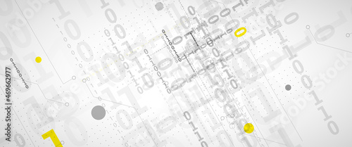 Technology data background, idea of global business solution