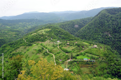Nature and relief in Abkhazia.