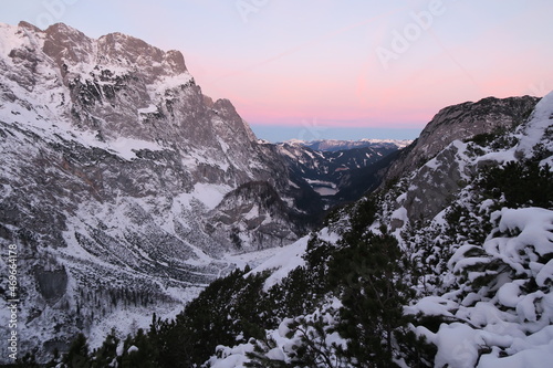Sonnenaufgang am Dachstein
