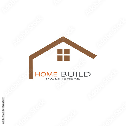 Real Estate   Property and Construction Logo design