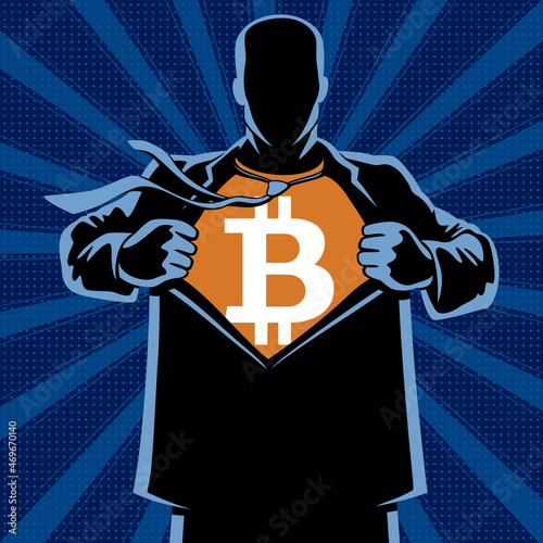 Bitcoin Superhero under Cover