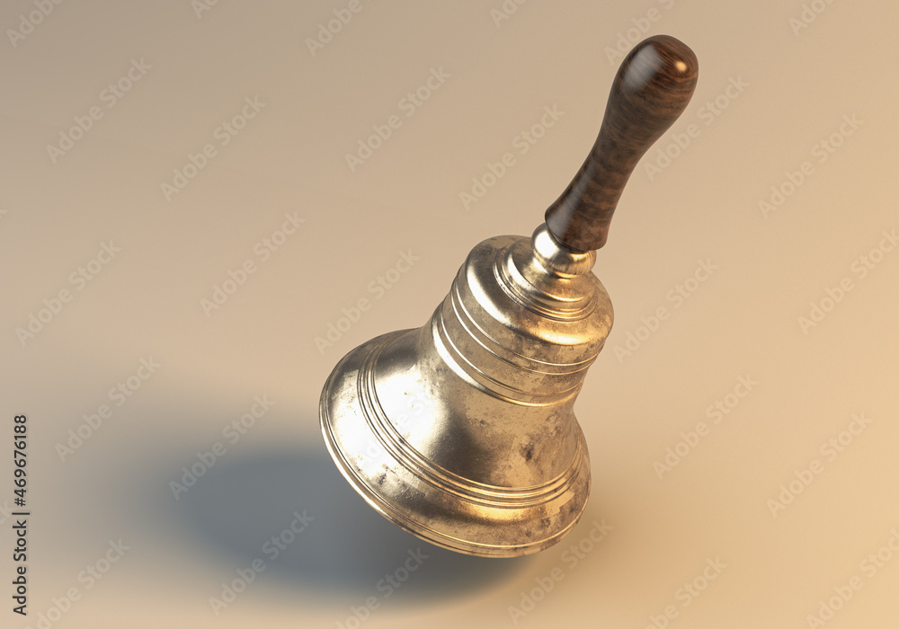 Brass School Bell