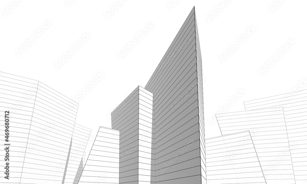 Architecture digital drawing Architecture digital drawing