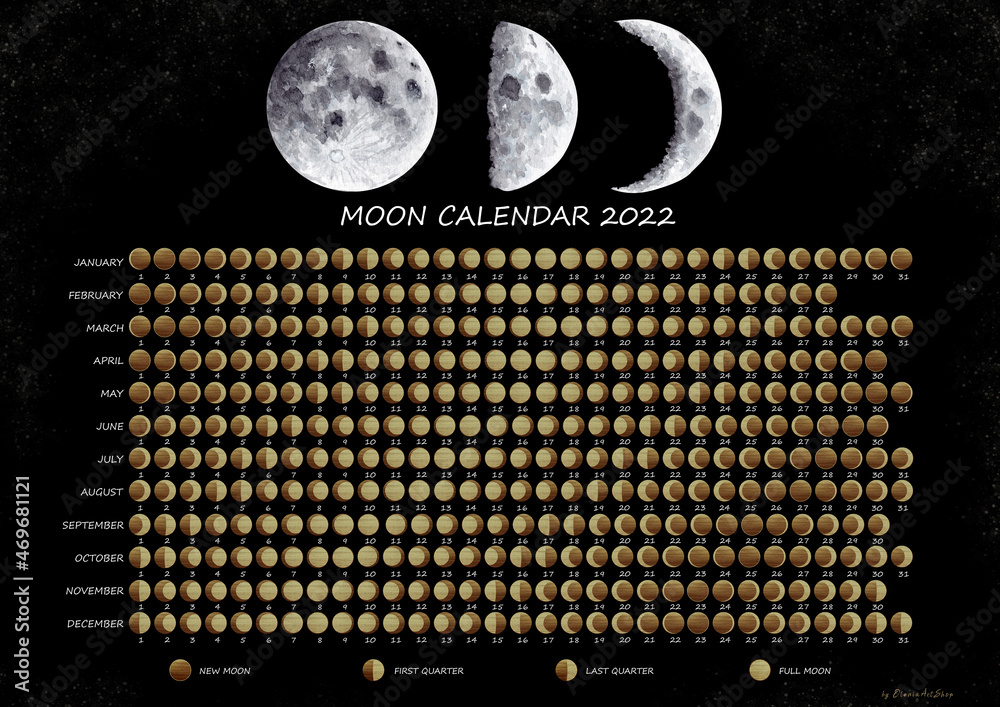 Moon Phases 2022