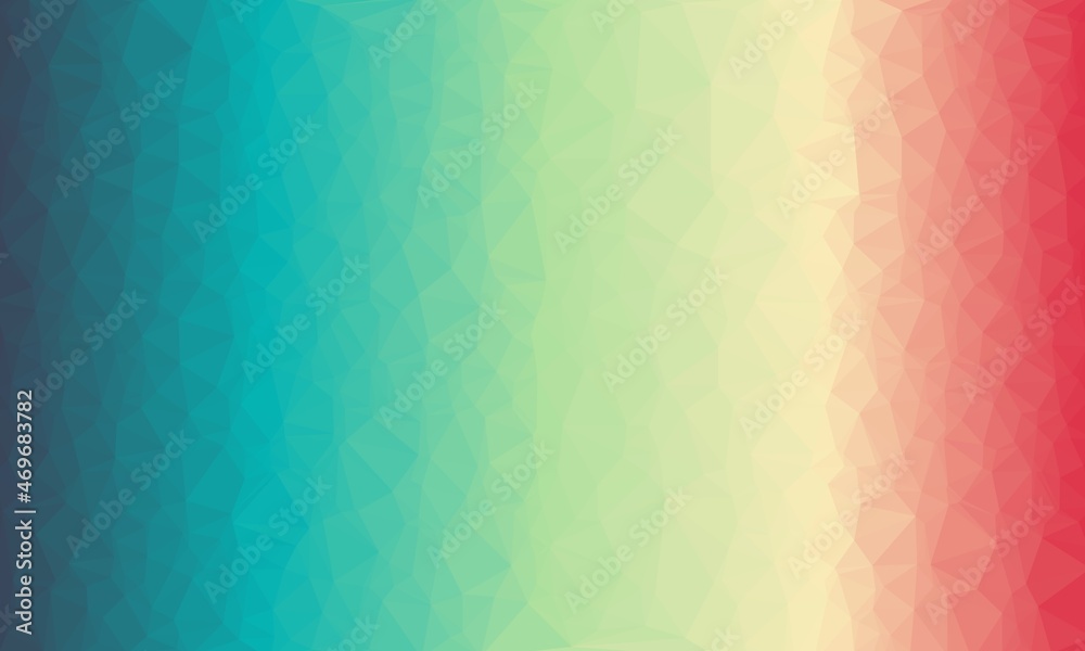 Fototapeta premium vibrant abstract geometric background with poly pattern