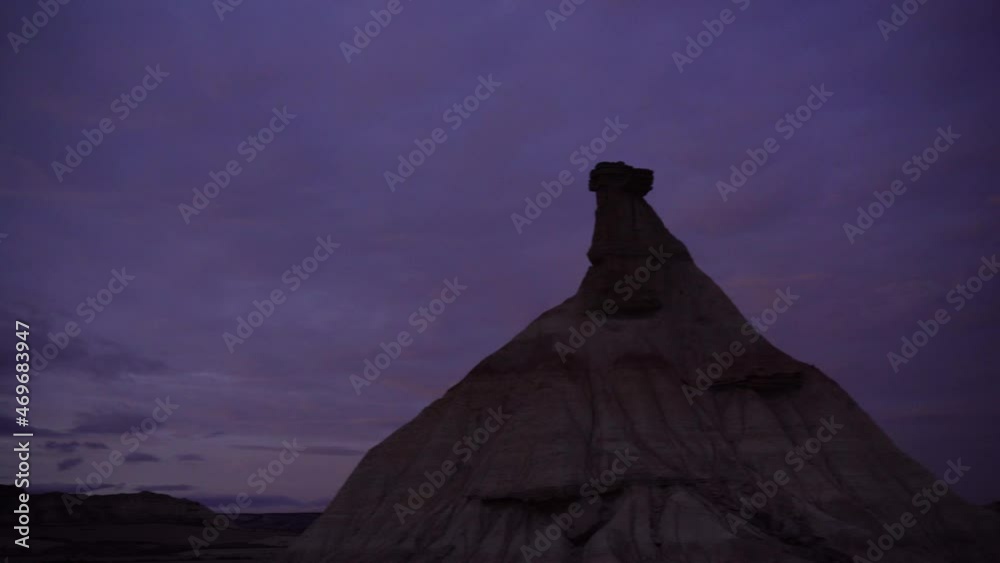 casteldetierra natural monument in the desert of Bardenas Reales in Navarre, Spain casteldetierra natural monument in the desert of Bardenas Reales in Navarre, Spain