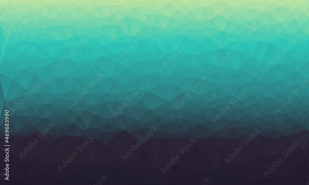Obraz premium vibrant minimal multicolored polygonal background