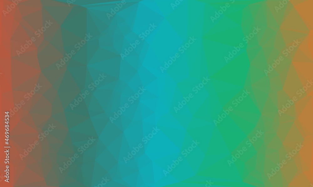 Fototapeta premium vibrant abstract geometric background with poly pattern