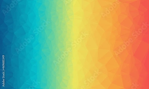 vibrant creative prismatic background with polygonal pattern