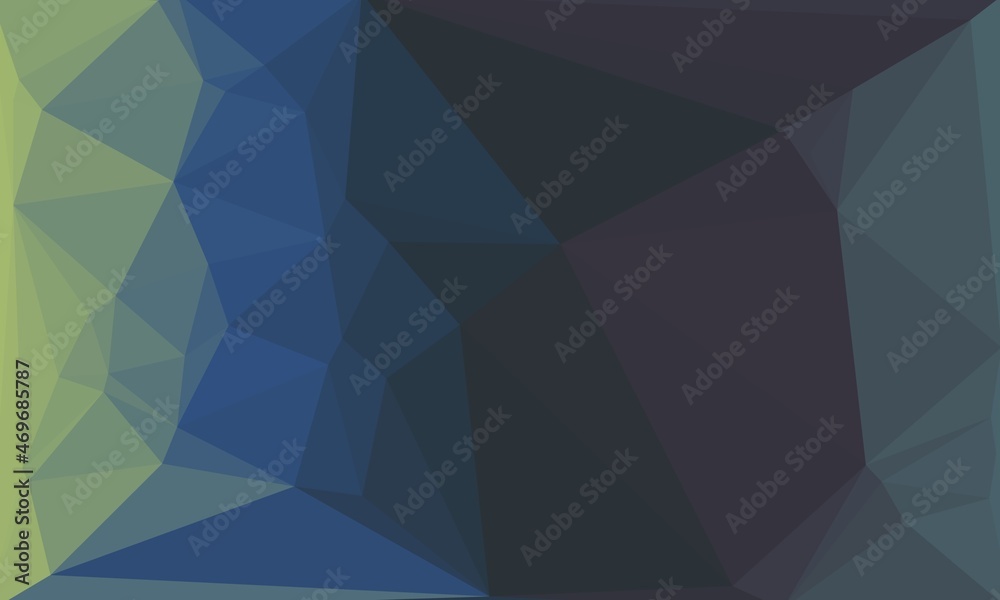 Obraz premium vibrant colorful geometric background with mosaic design