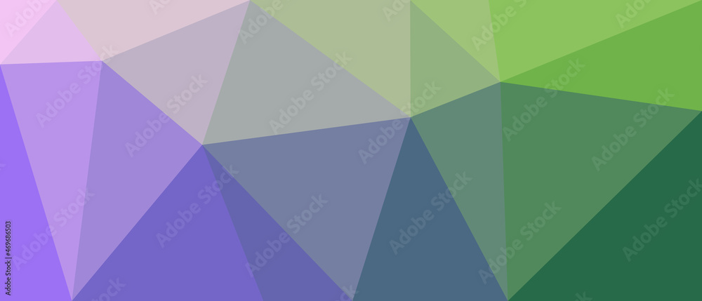 Fototapeta premium Low poly background with gradient pastel color. Usable for background or wallpaper