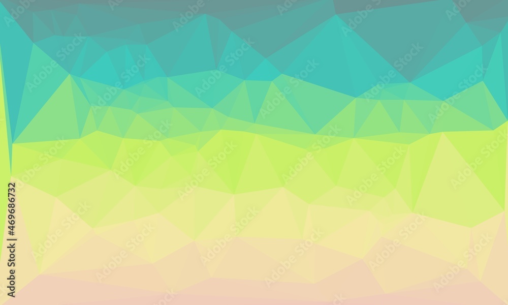 vibrant Abstract multicolored and pastel background with poly pattern