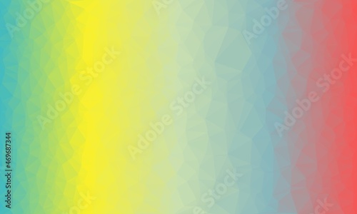 Wallpaper Mural vibrant creative prismatic background with polygonal pattern Torontodigital.ca