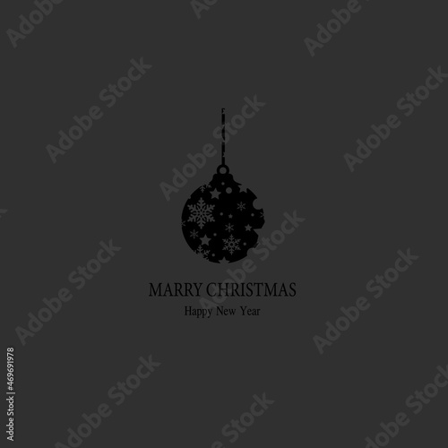 new card . Christmas card. logo