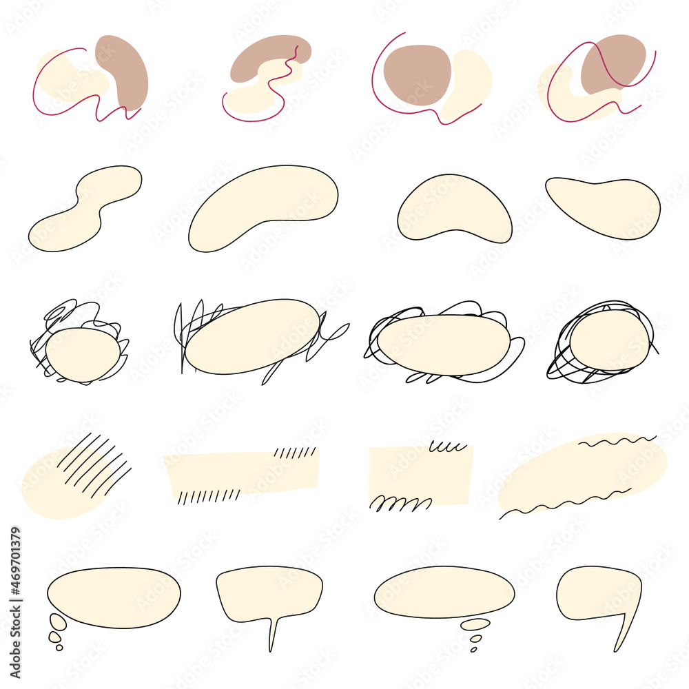 Blots lines and arrows vector collection. Stylish templates and elements for the design of publications. Blots lines and arrows vector collection. Stylish templates and elements for the design of publications.