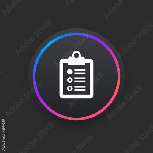 List -  UI Icon