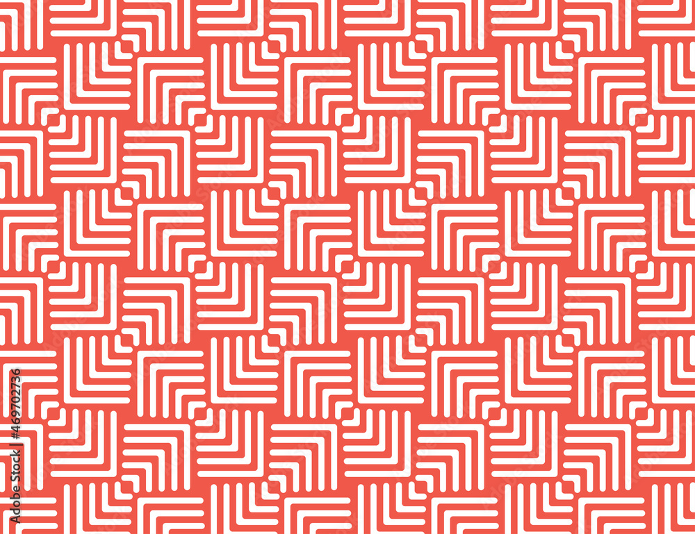 Red background with geometric elements. Red background with geometric elements.