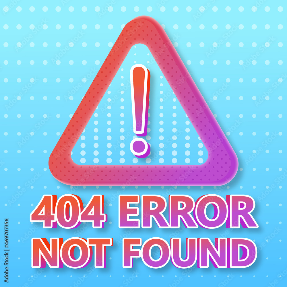 404 error not fount text effet editable text vector illustration