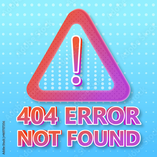 404 error not fount text effet editable text vector illustration photo