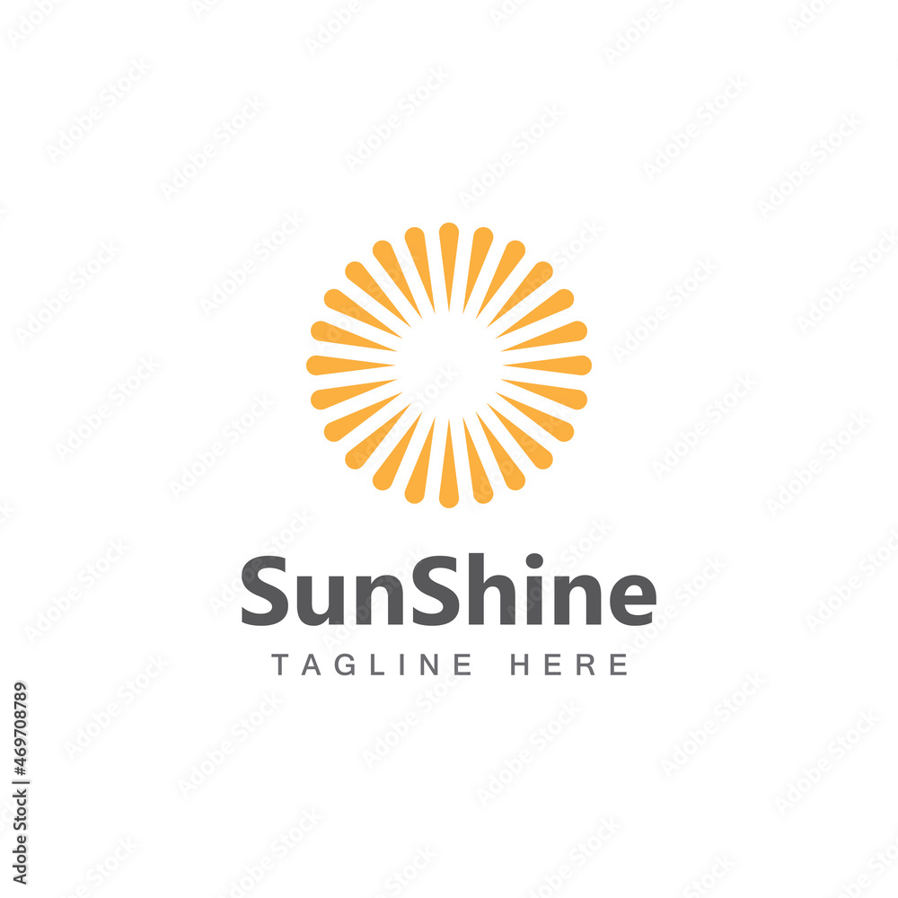 Fototapeta premium Sun Vector illustration Icon