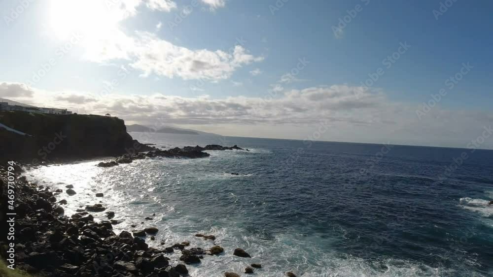 rough wild coast of azores island sao miguel rough wild coast of azores island sao miguel