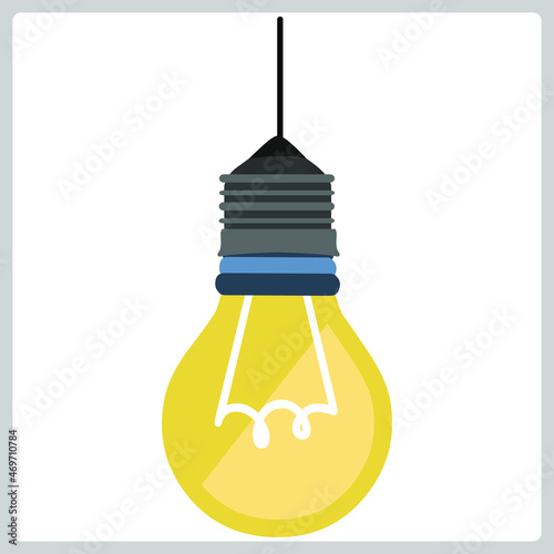 Vector illustration for Light Bulb EPS10
