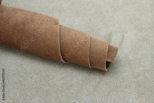 Canvastavla texture of high-quality leather suede
