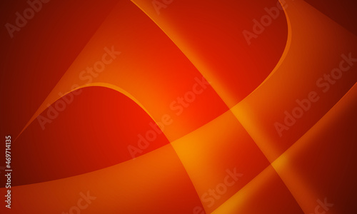 Soft dark light red orange background with curve pattern graphics for illustration. 