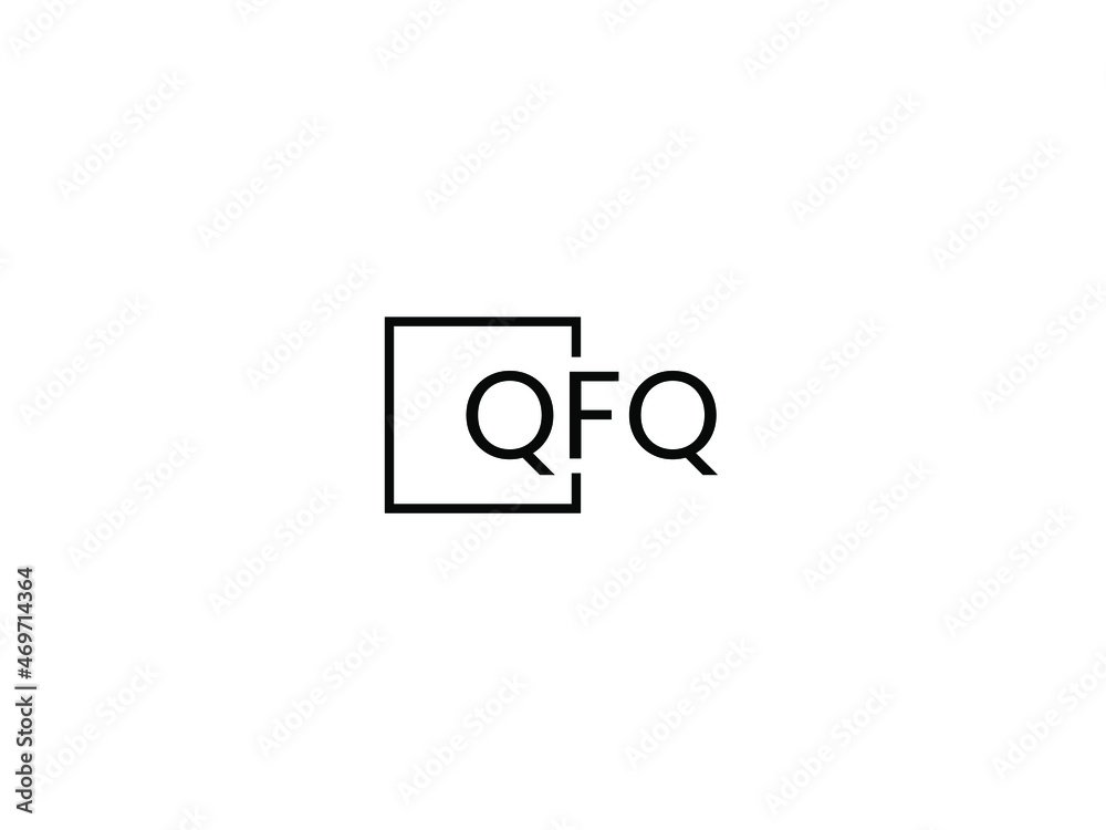 QFQ letter initial logo design vector illustration QFQ letter initial logo design vector illustration