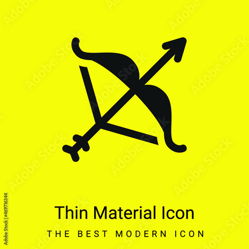 Artemis minimal bright yellow material icon