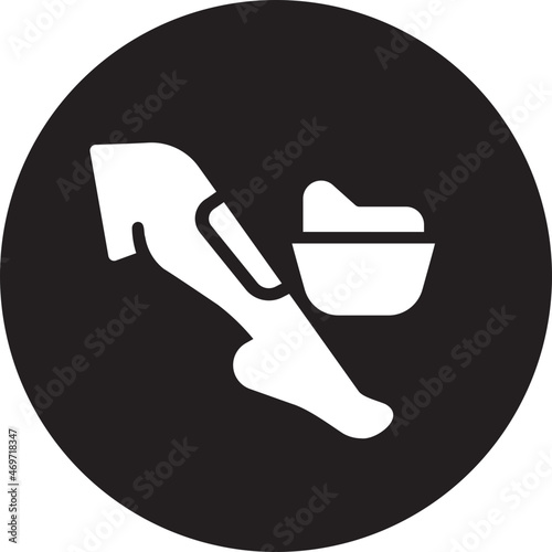 waxing glyph icon