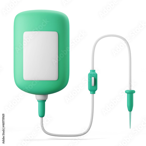 фотографія medication patient infusion therapy treatment in intensive care unit 3d illustra