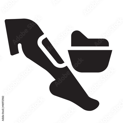 waxing glyph icon