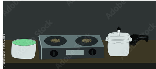 Daisy Kitchen stove and cooker