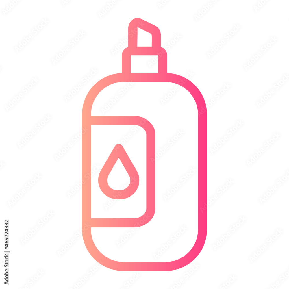 Spray gradient icon