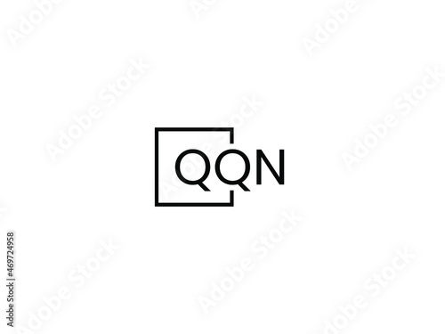 QQN letter initial logo design vector illustration