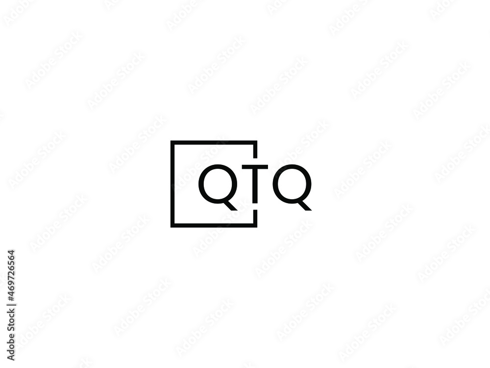 QTQ letter initial logo design vector illustration QTQ letter initial logo design vector illustration